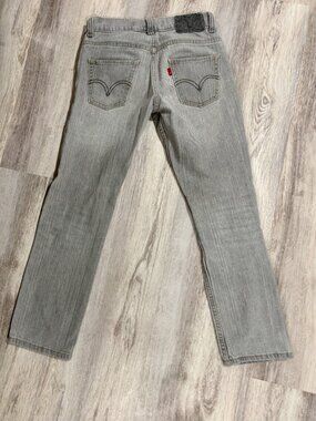 Levi’s 511 Skinny Gray Jeans 25x25 Women’s Slim Fit Denim